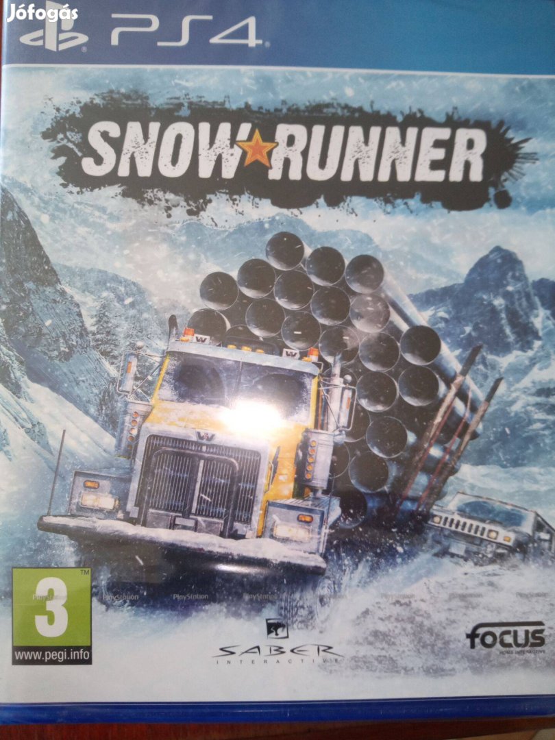 Akció Ps4 Eredeti Játék : 38. Snow Runner Új Bontatlan