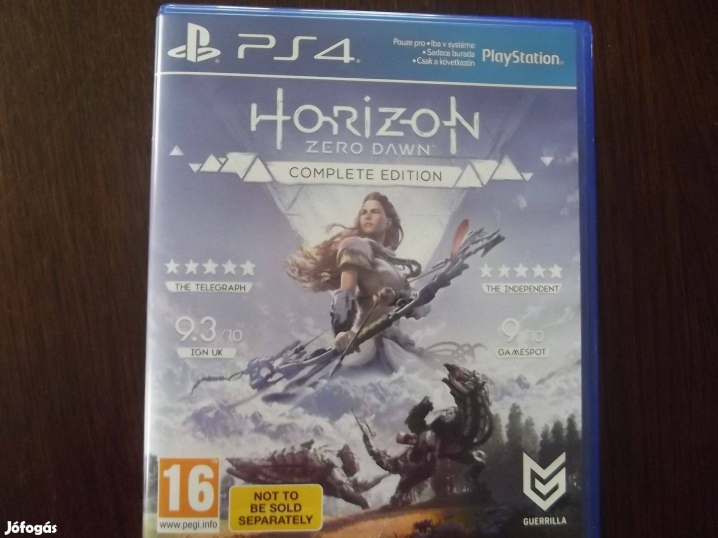 Akció Ps4 Eredeti Játék : 48. Horizon Zero Dawn Complette Edition