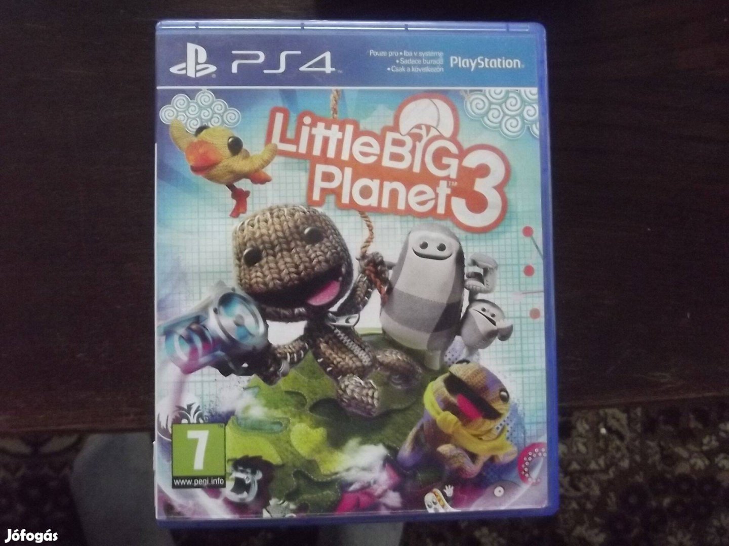 Akció Ps4 Eredeti Játék : 4. Little Big Planet 3 ( karcmentes)