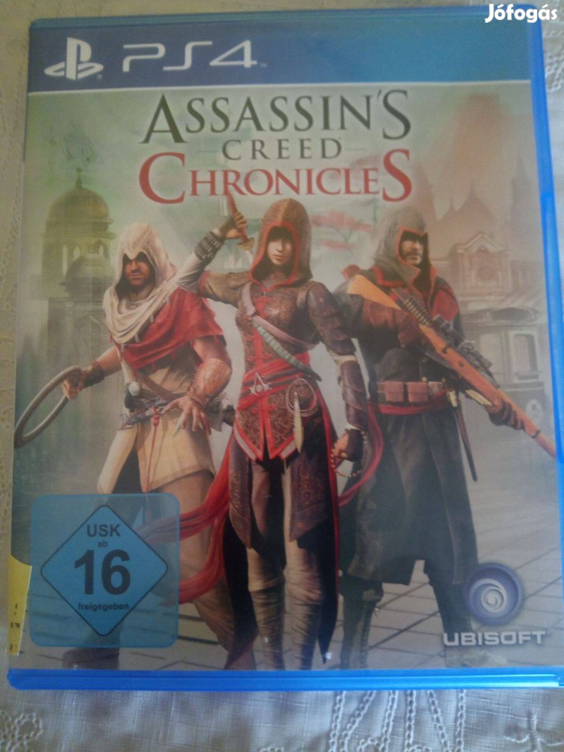 Akció Ps4 Eredeti Játék : 61. Assassins Creed Chronicles ( karcmentes)