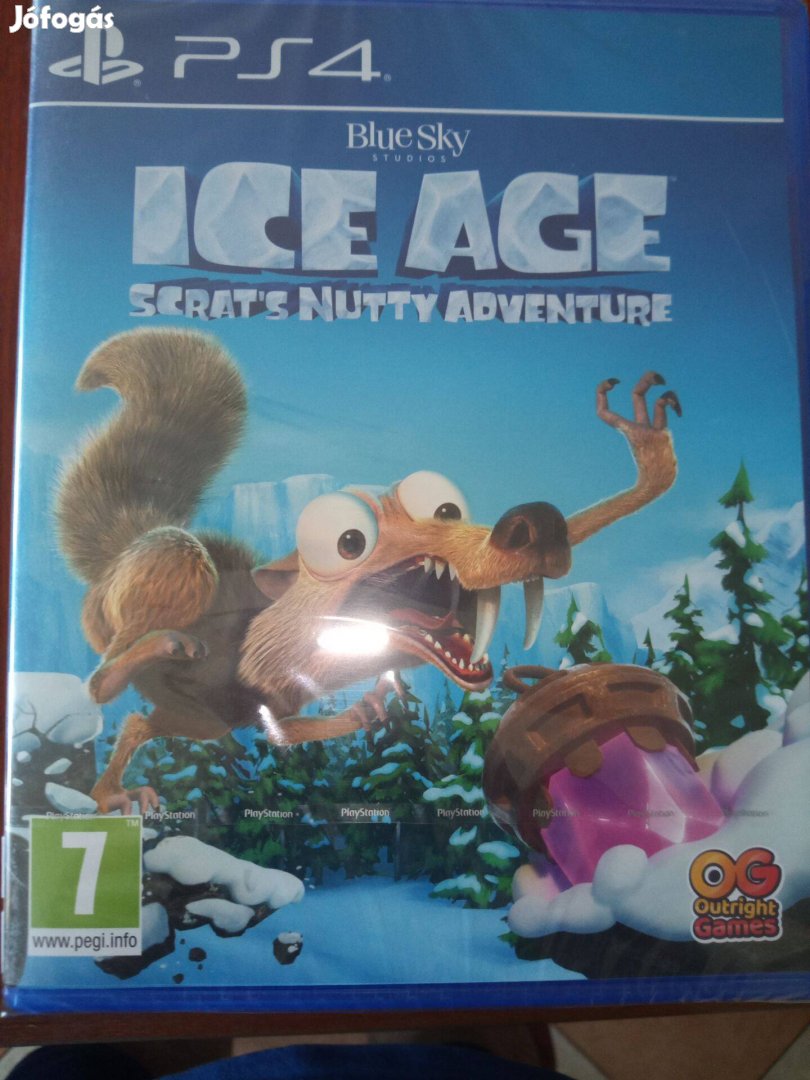 Akció Ps4 Eredeti Játék : 61. Ice Age Scrats Nutty Adventure Új