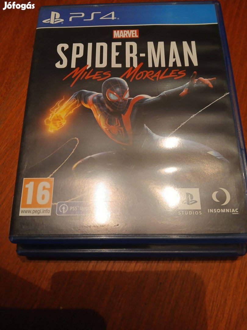 Akció Ps4 Eredeti Játék : 68. Spider-Man Miles Morales ( karcmentes)