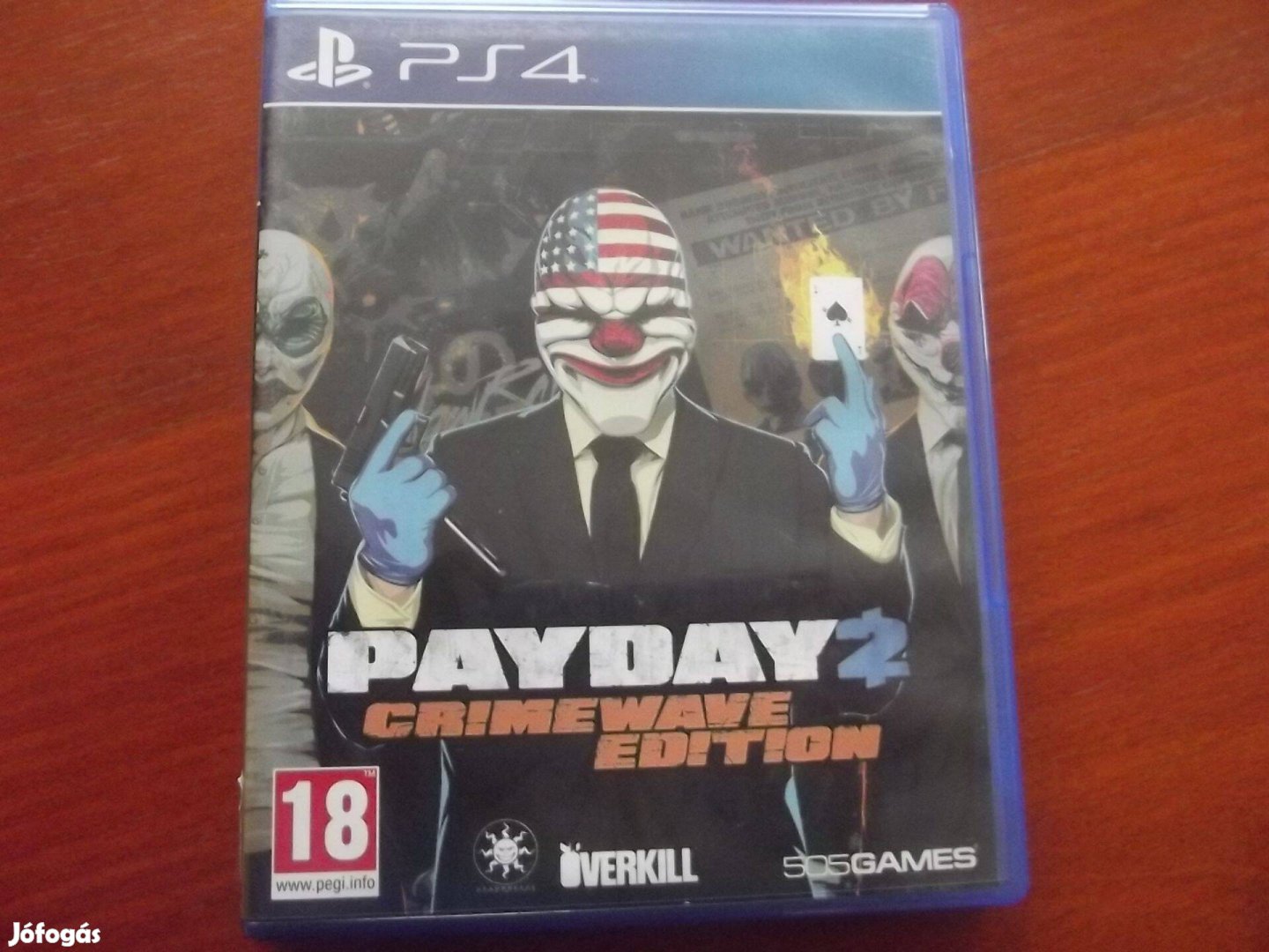 Akció Ps4 Eredeti Játék : 6. Pay Day 2 Crimeware Edition (karcmentes