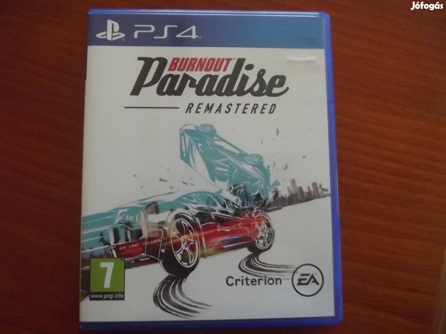 Akció Ps4 Eredeti Játék : 70. Burnout Paradise Remastered ( karcment