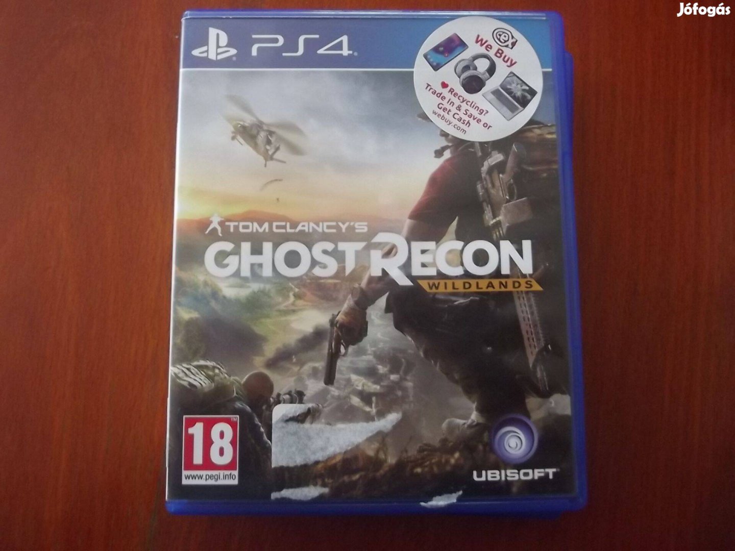 Akció Ps4 Eredeti Játék : 76. Tom Clancys Ghost Recon Wildlands