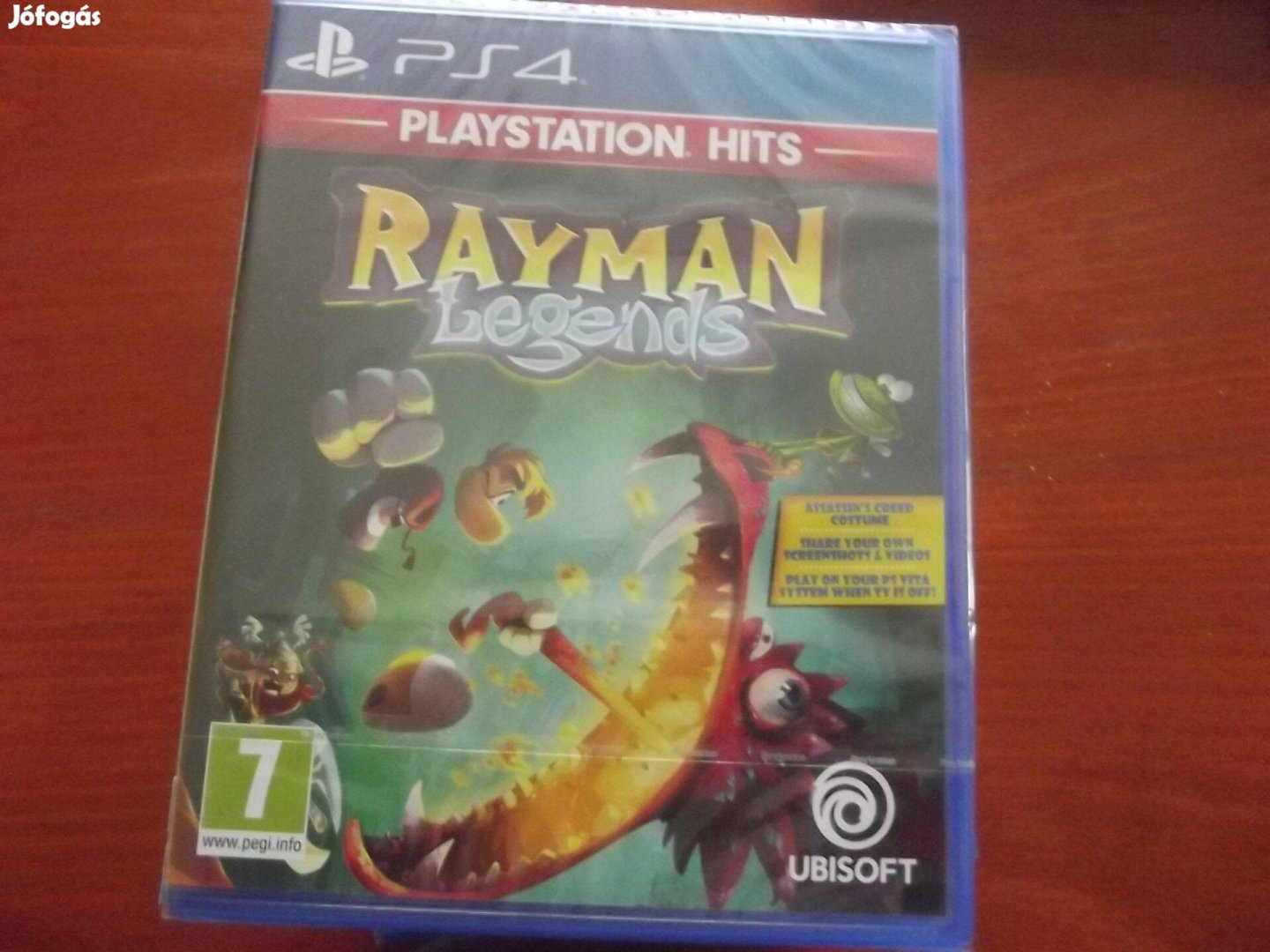 Akció Ps4 Eredeti Játék : 86. Rayman Legends Új Bontatlan