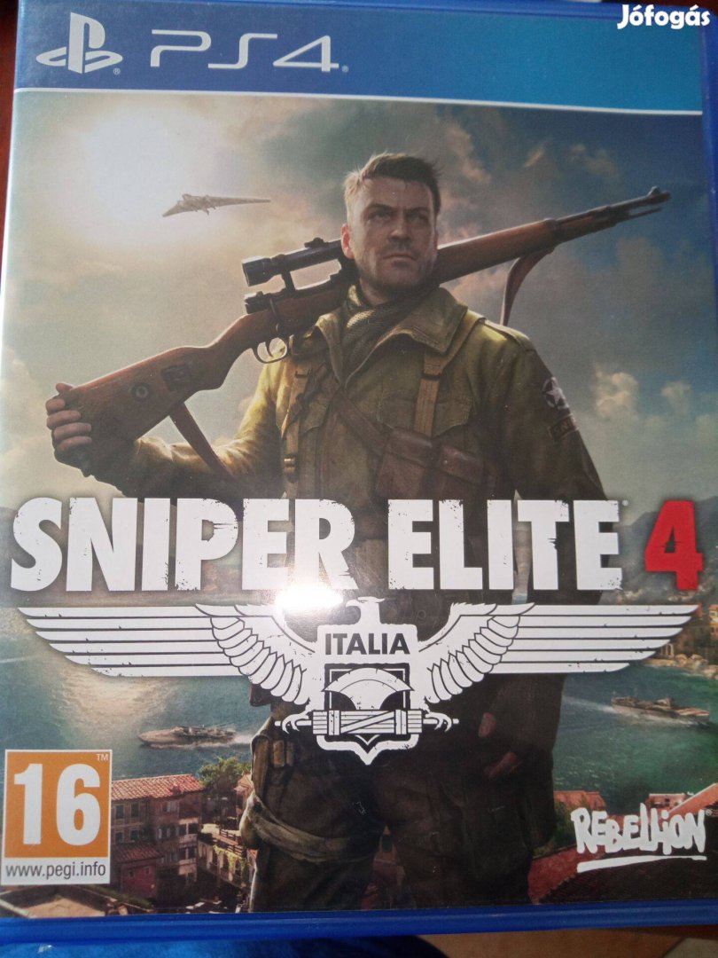 Akció Ps4 Eredeti Játék : 89. Sniper Elite 4 ( karcmentes)