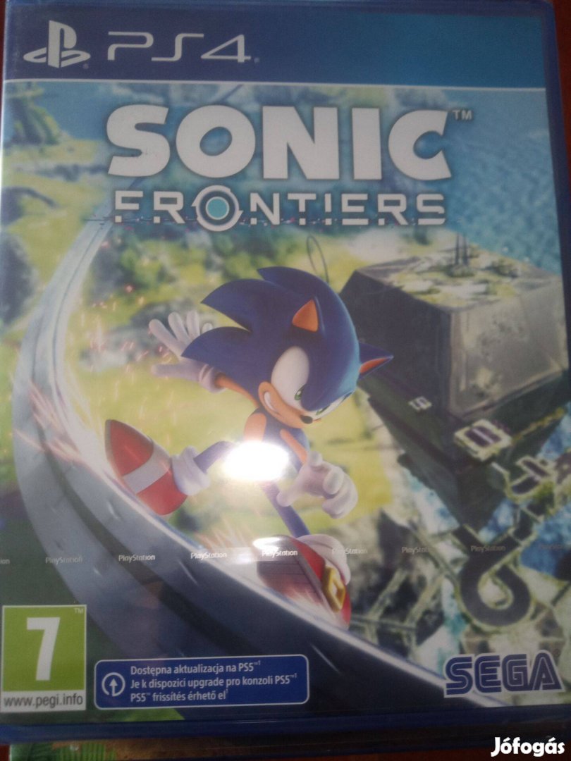 Akció Ps4 Eredeti Játék : 95. Sonic Frontiers Új Bontatlan