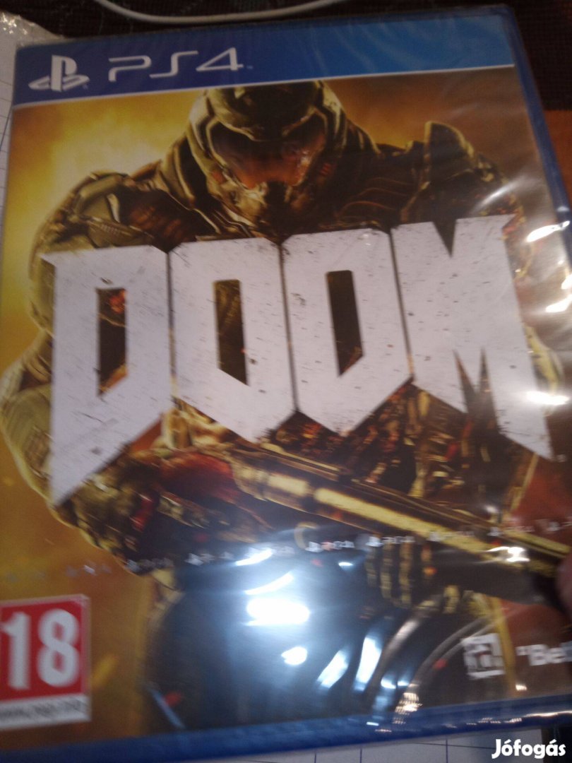 Akció Ps4 eredeti Játék : 174. Doom Új Bontatlan