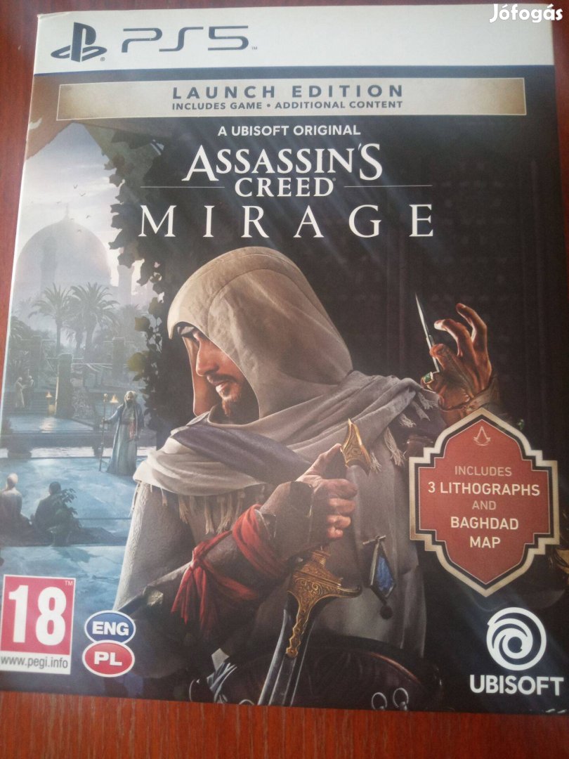 Akció Ps5 Eredeti Játék : 143. Assassins Creed Mirage Gyüjtői