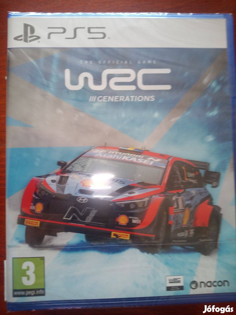 Akció Ps5 Eredeti játék : 157. Ps5 WRC Generations Új bontatlan