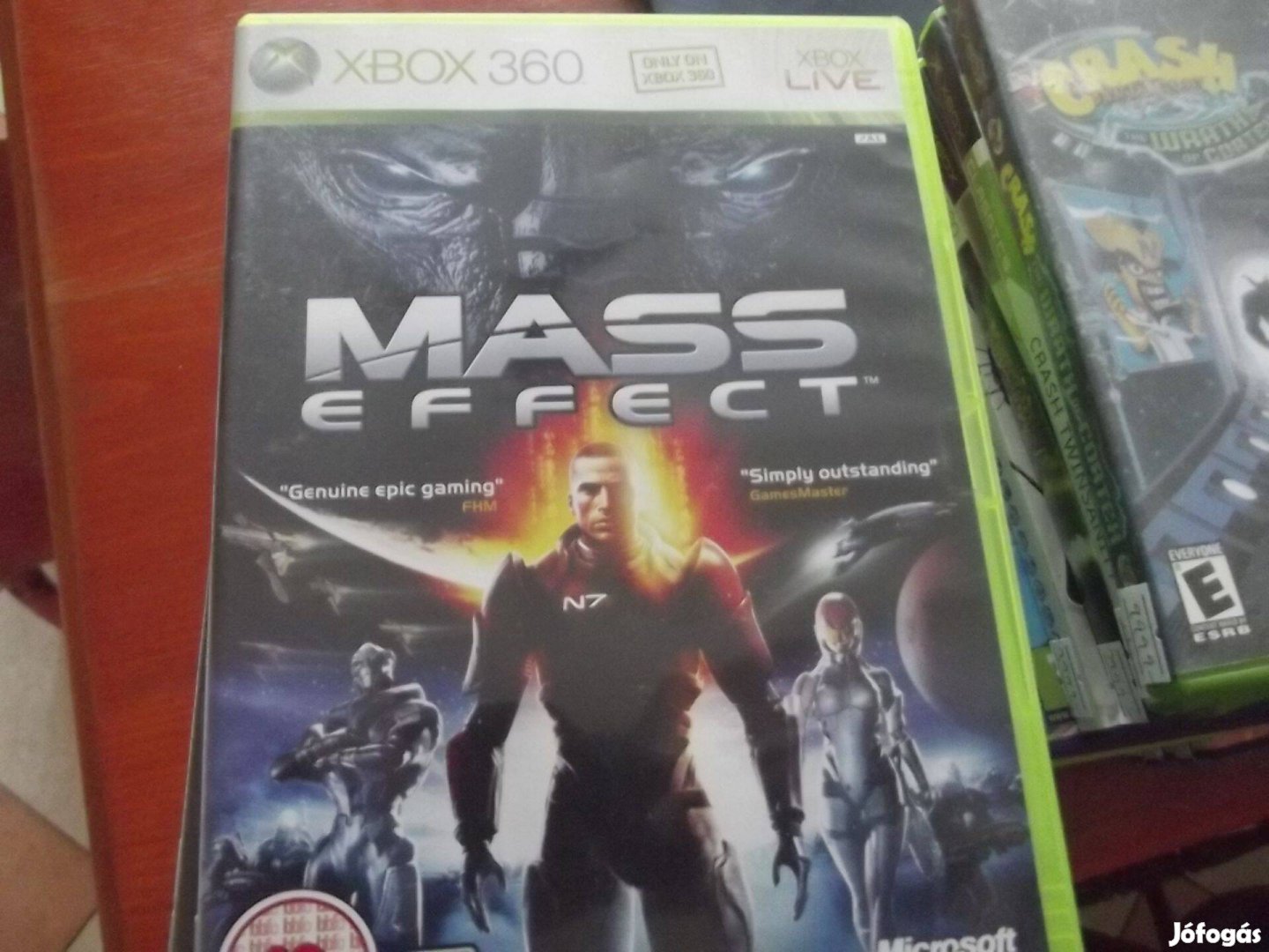 Akció Xbox 360 Eredeti Játék: 112. Mass Effect ( karcmentes)