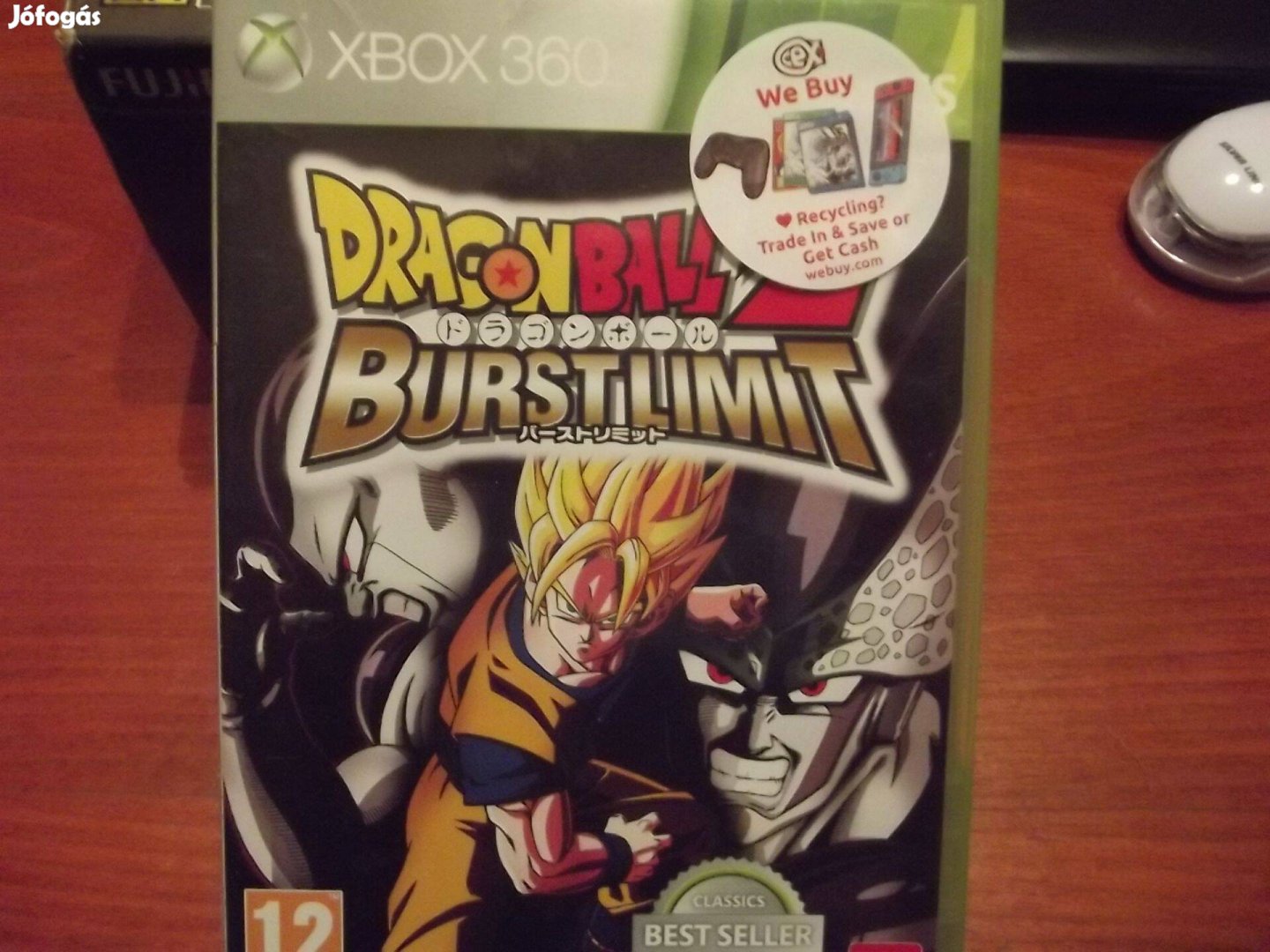 Akció Xbox 360 Eredeti Játék : 136. Dragonball Z Burst Limit