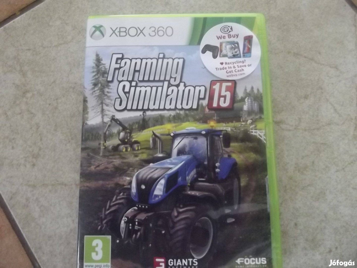 Akció Xbox 360 Eredeti Játék : 148. Farming Simulator 15 ( karcmentes