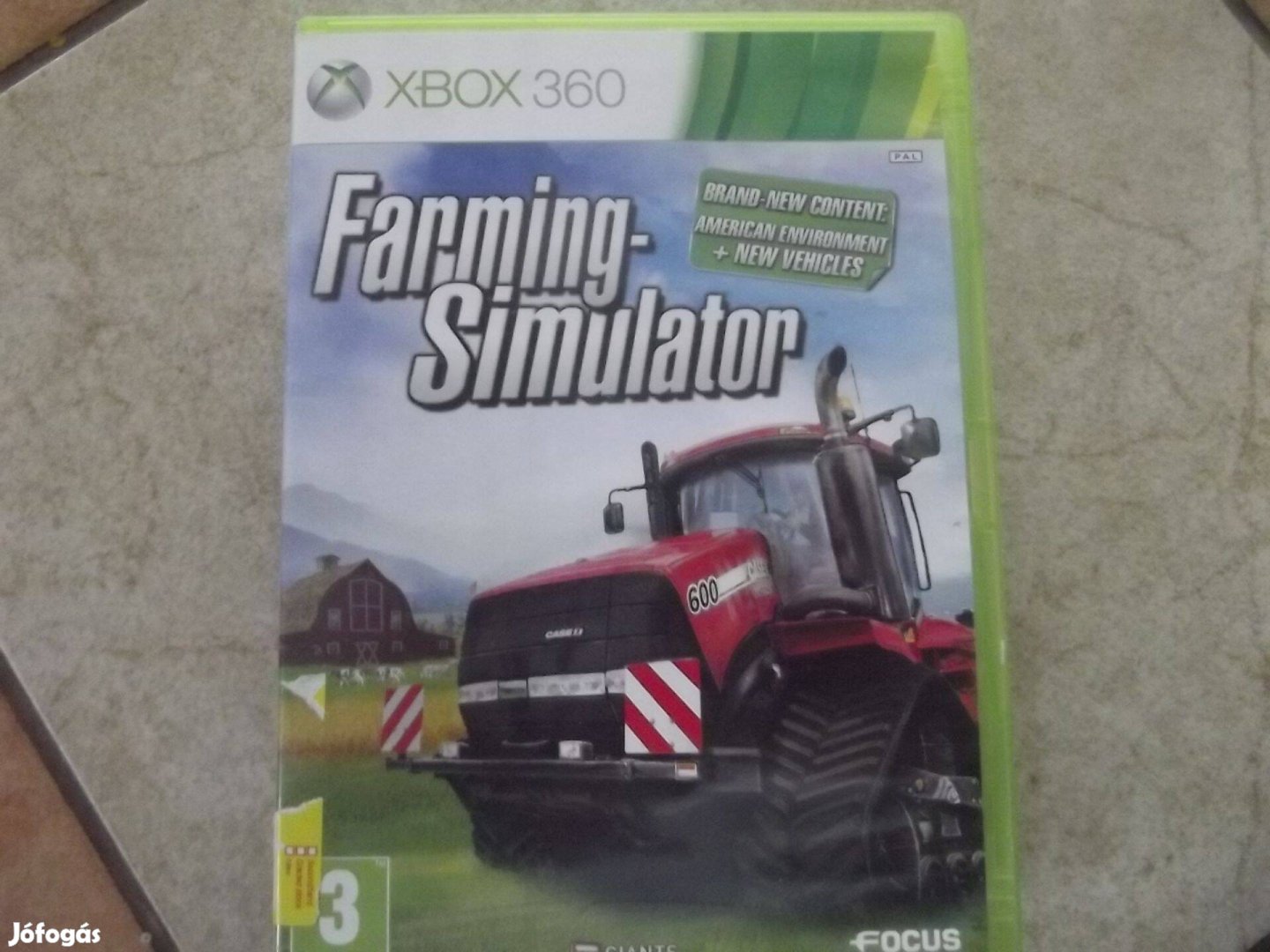 Akció Xbox 360 Eredeti Játék : 153. Farming Simulator ( karcmentes )