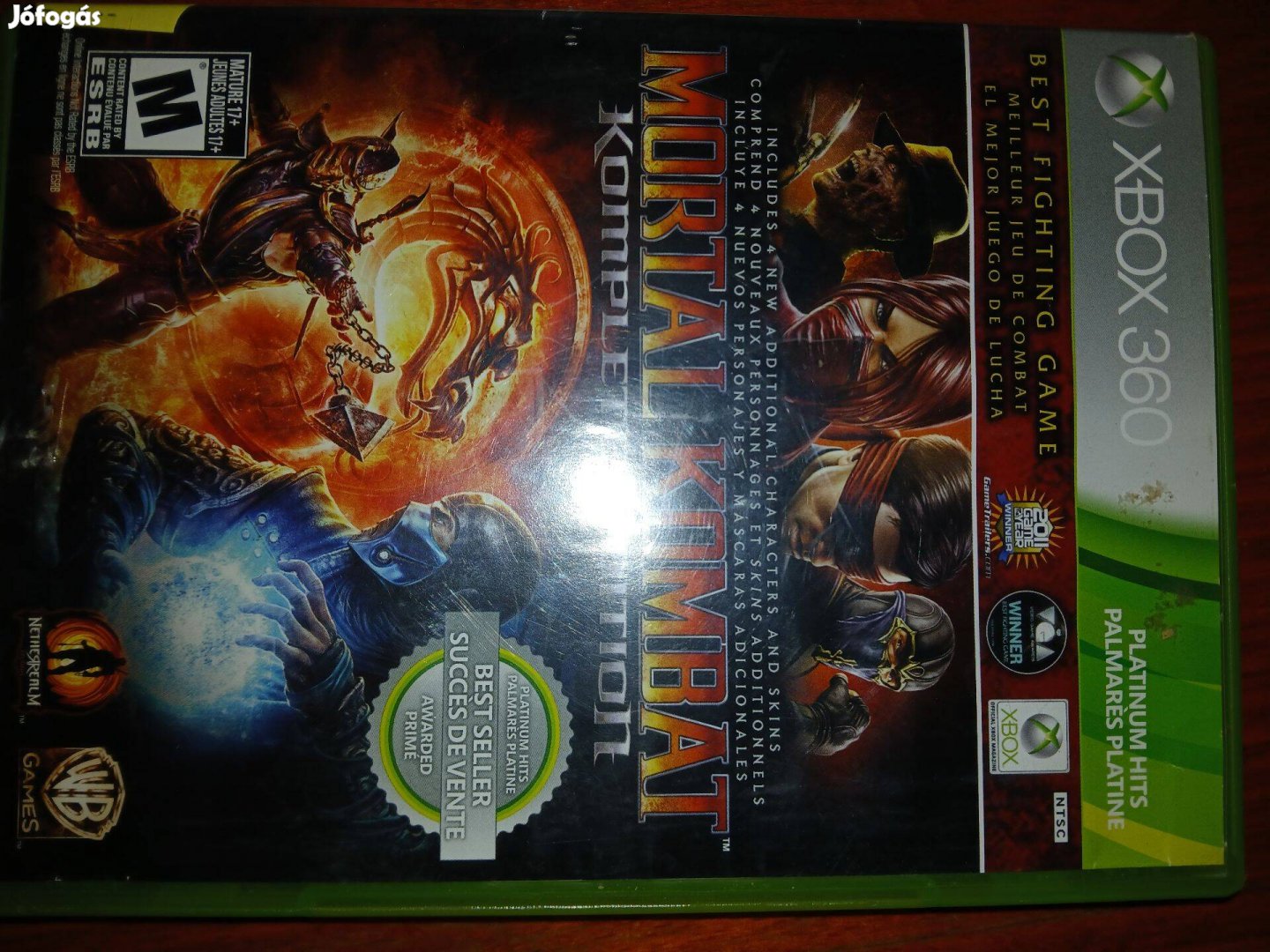 Akció Xbox 360 Eredeti Játék : 16 Mortal Kombat Komplete Edition