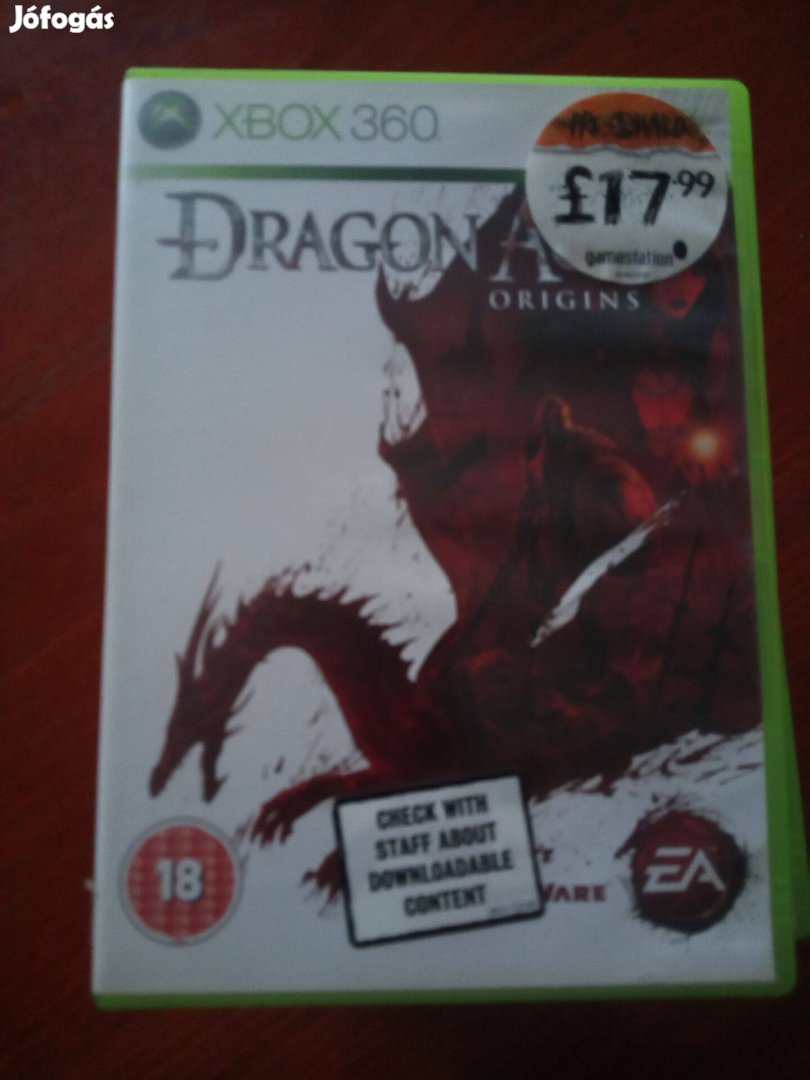 Akció Xbox 360 Eredeti Játék : 170. Dragon Age Origins ( karcmentes)