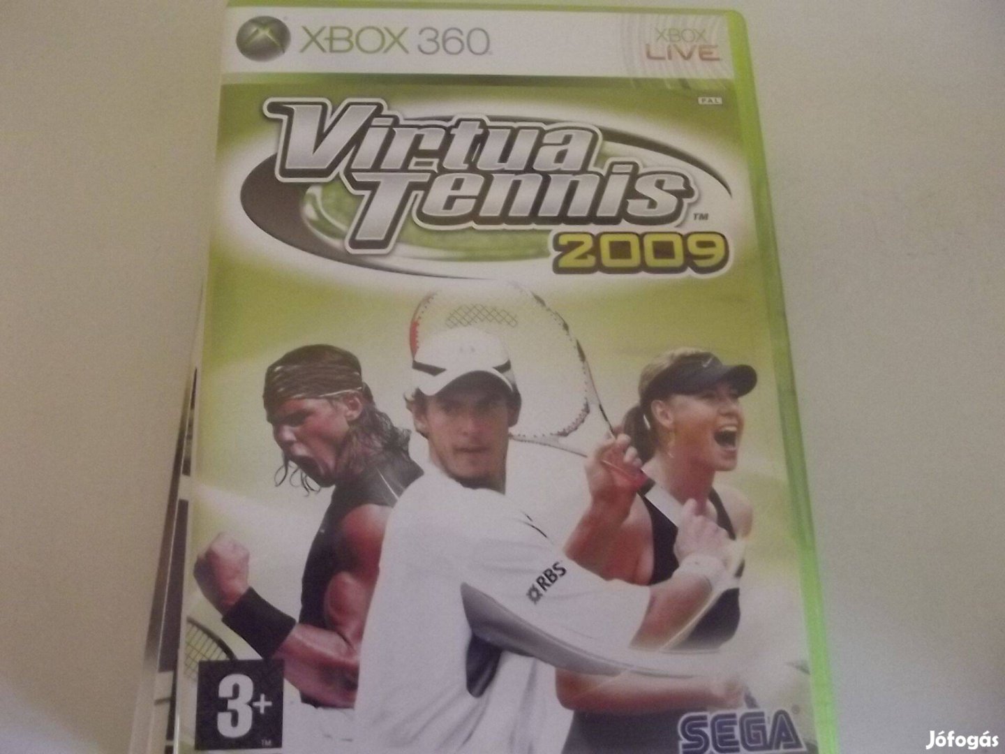 Akció Xbox 360 Eredeti Játék : 179. Virtua Tennis 2009 ( karcmentes)