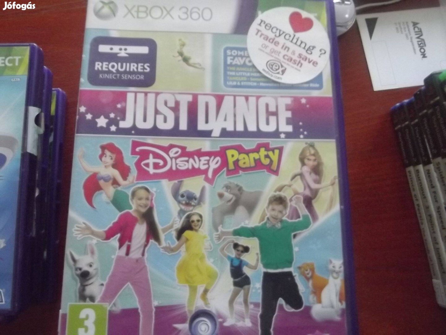 Akció Xbox 360 Eredeti Játék : 183. Kinect Just Dance Disney Party ( k