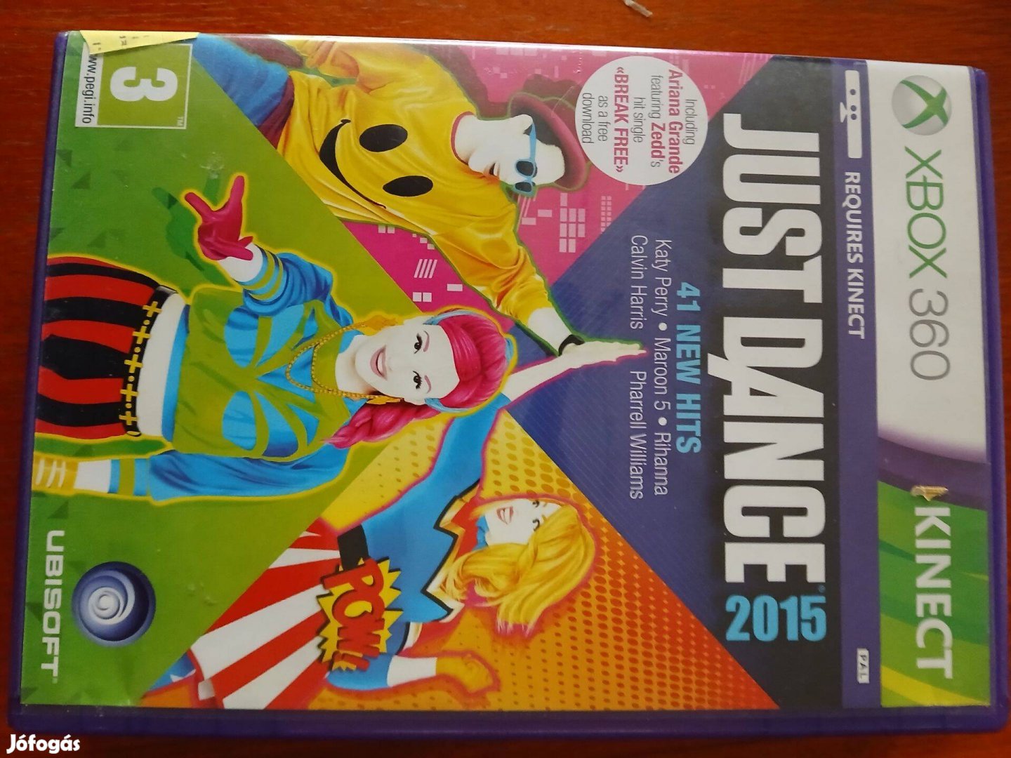 Akció Xbox 360 Eredeti Játék : 18. Kinect Just Dance 2015 ( karcmen