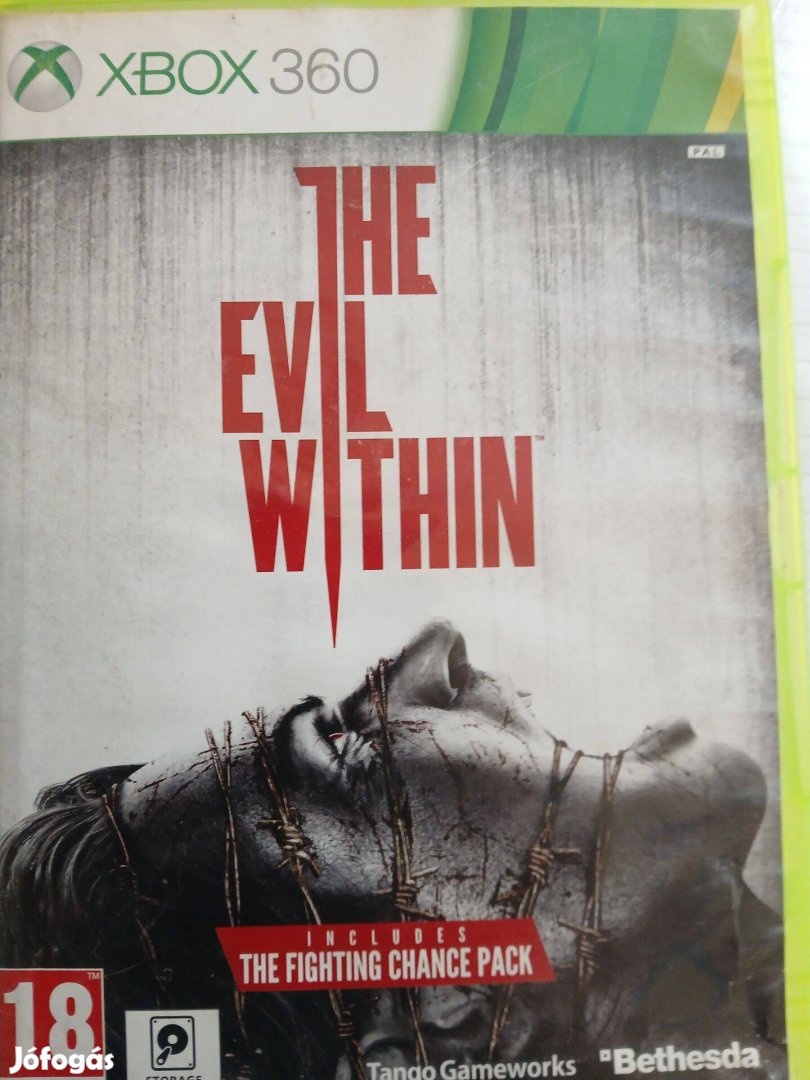 Akció Xbox 360 Eredeti Játék : 1. The Evil Within ( karcmentes)