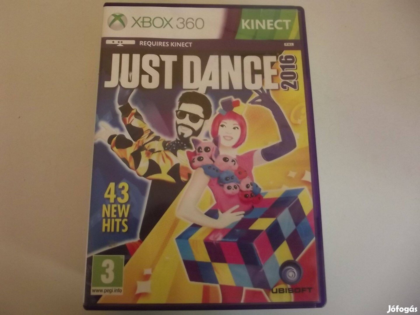 Akció Xbox 360 Eredeti Játék : 204. Kinect Just Dance 2016