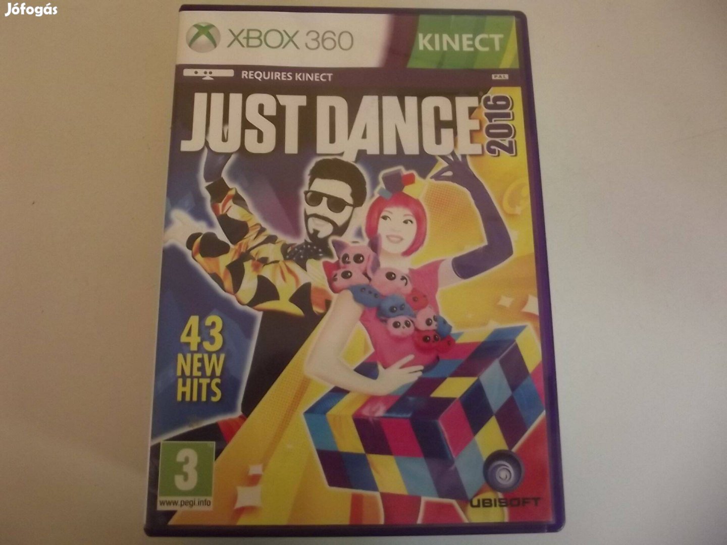 Akció Xbox 360 Eredeti Játék : 204. Kinect Just Dance 2016 Karcmentes