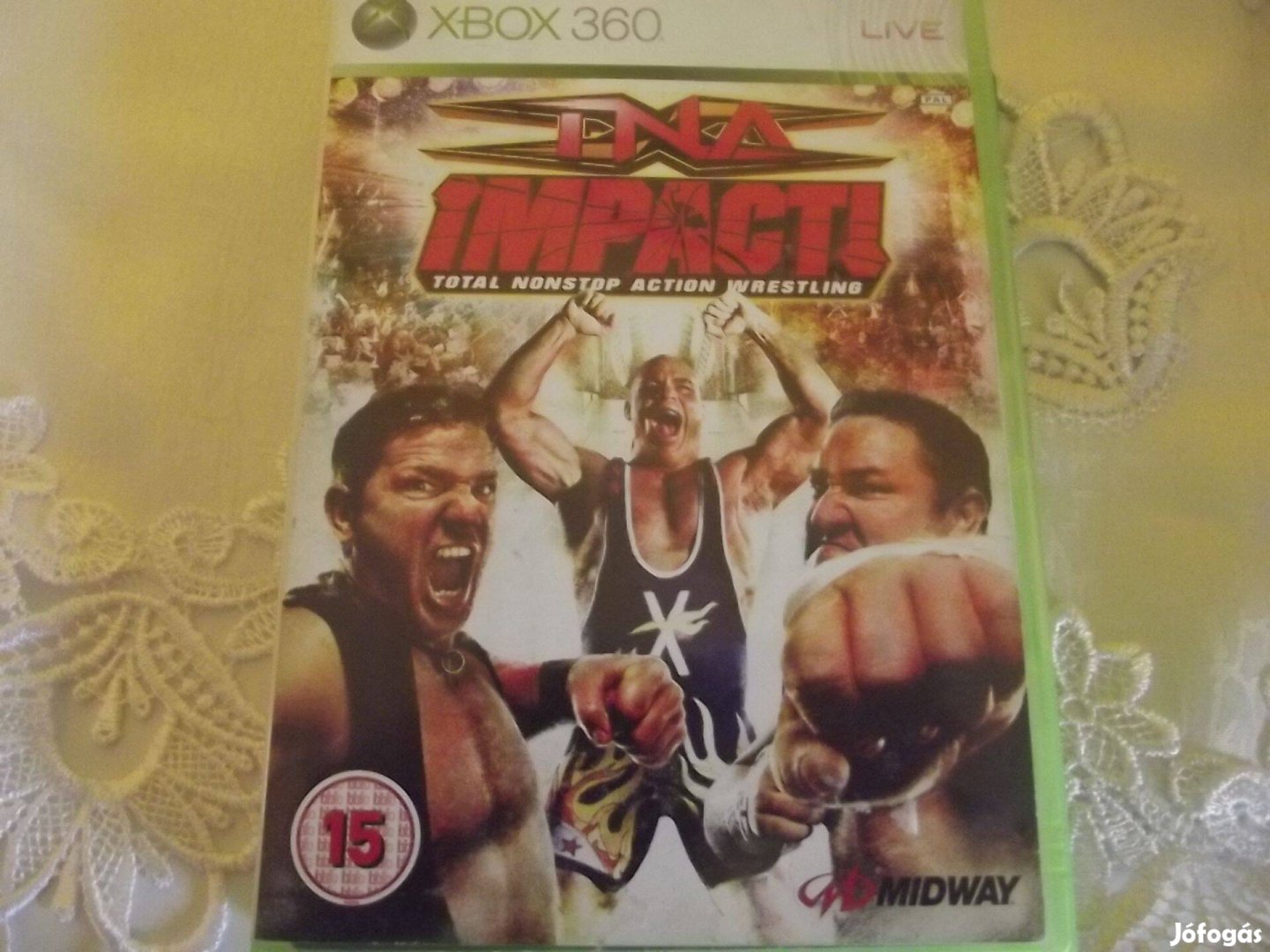 Akció Xbox 360 Eredeti Játék : 21. TNA Impact Total Nonstop Action