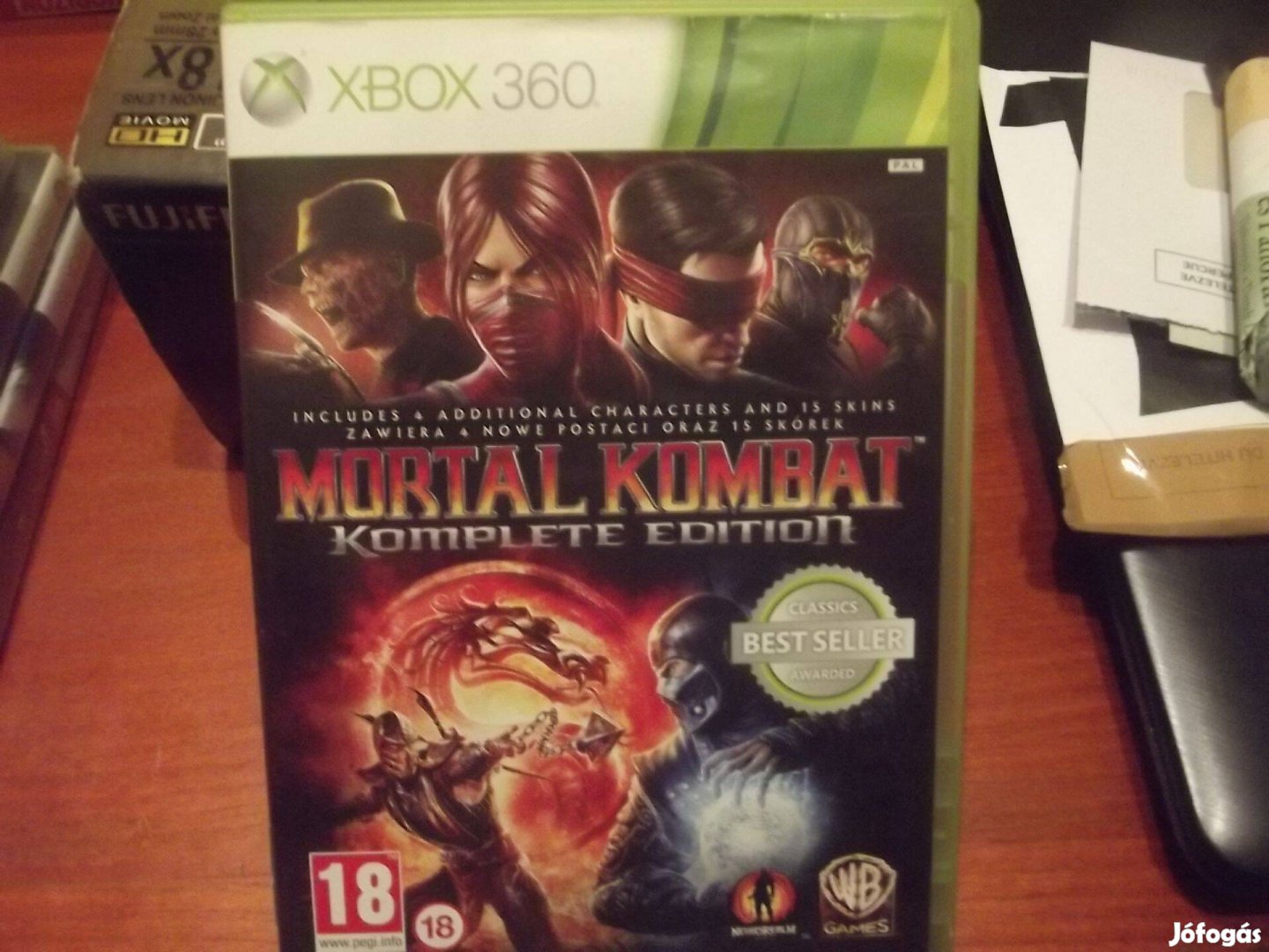 Akció Xbox 360 Eredeti Játék : 220. Mortal Kombat Komplete Edition