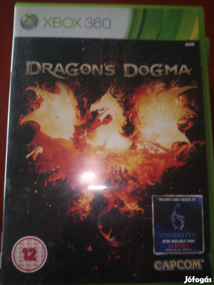 Akció Xbox 360 Eredeti Játék : 27. Dragons Dogma ( karcmentes)