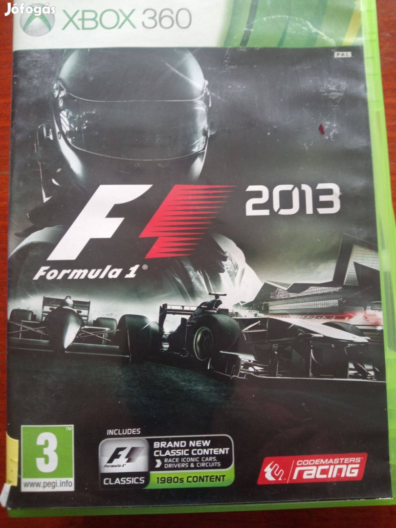 Akció Xbox 360 Eredeti Játék : 2. F1 2013