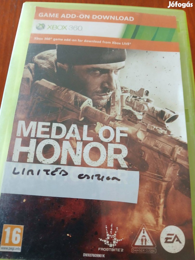 Akció Xbox 360 Eredeti Játék : 36. Medal of Honor Limited Edition (