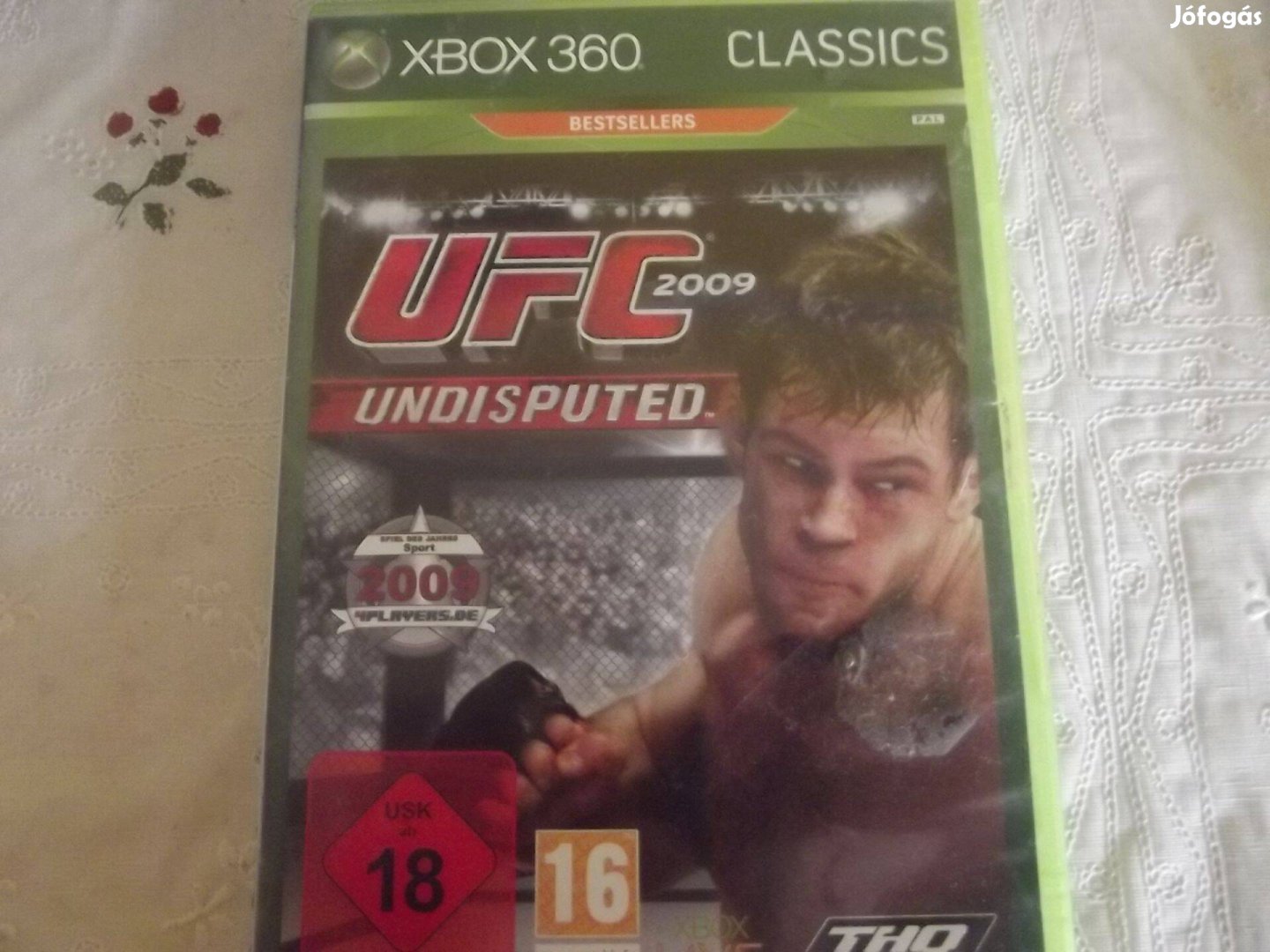 Akció Xbox 360 Eredeti Játék 42. UFC 2009 karcmentes