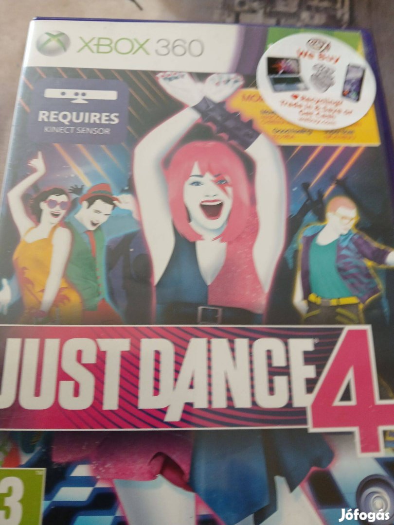 Akció Xbox 360 Eredeti Játék 53. Kinect Just dance 4