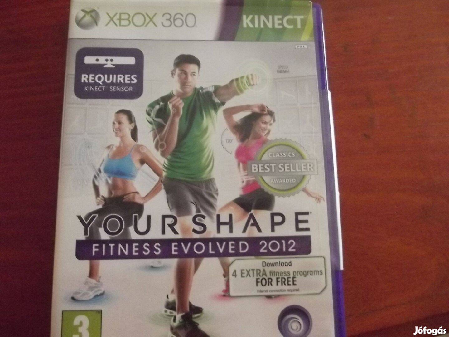 Akció Xbox 360 Eredeti Játék : 63. Kinect Yourshape Fitness Evolved