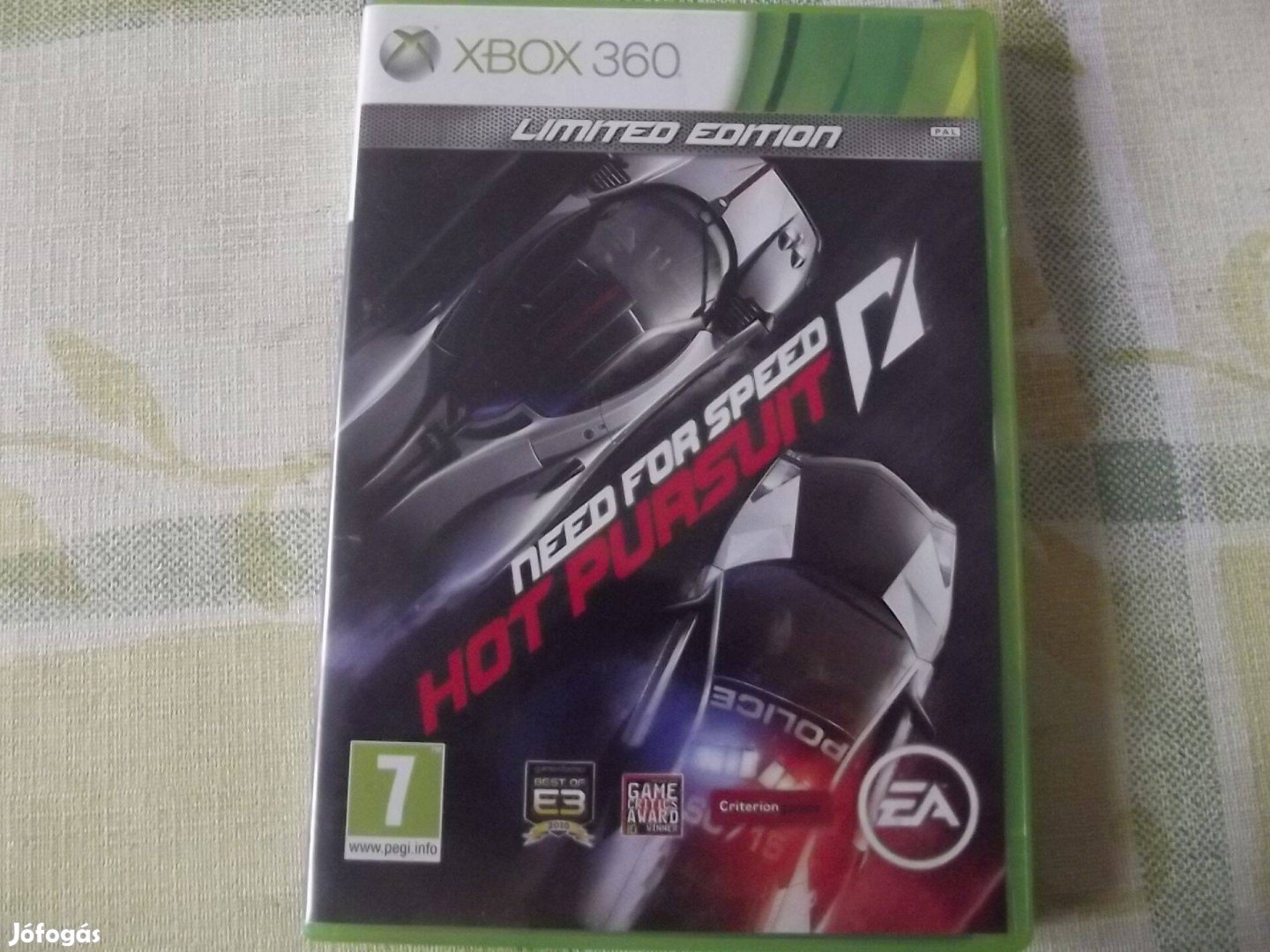 Akció Xbox 360 Eredeti Játék : 65. Need For Speed Hot Pursuit