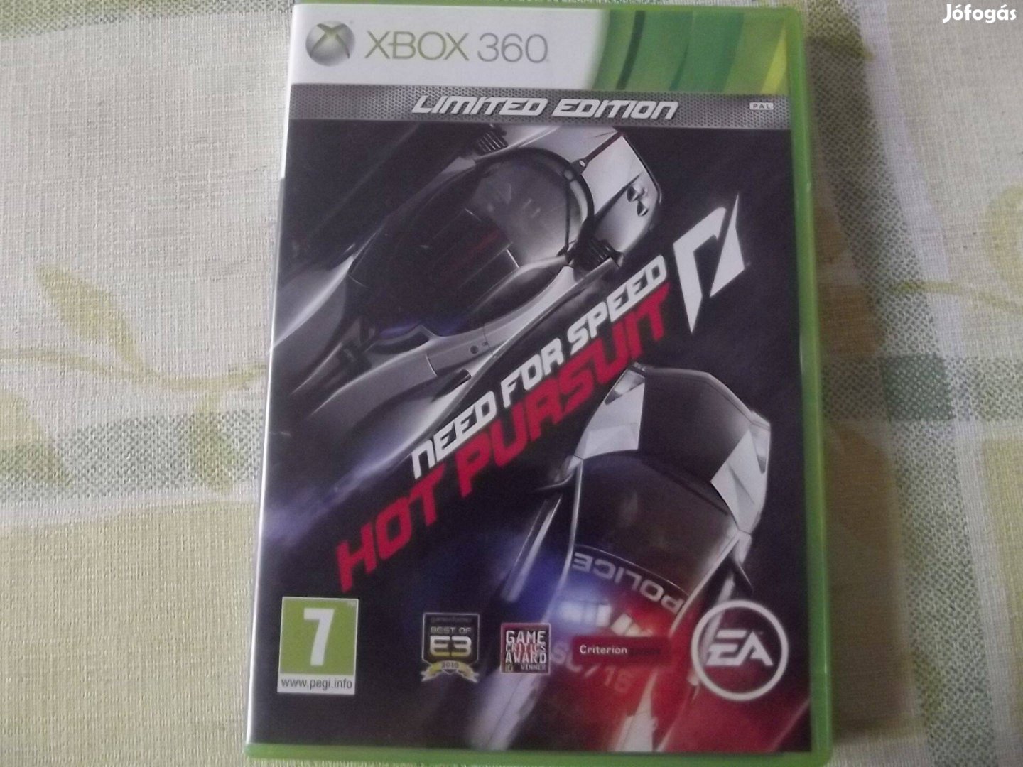 Akció Xbox 360 Eredeti Játék : 65. Need For Speed Hot Pursuit