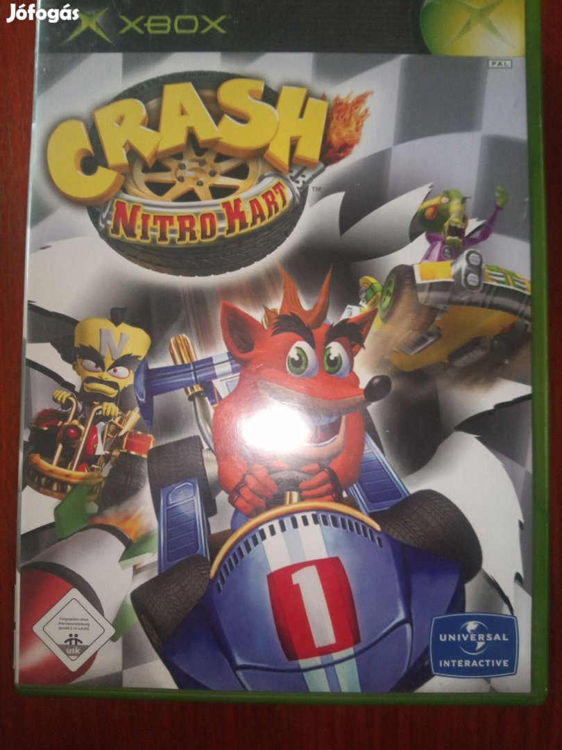 Akció Xbox 360 Eredeti Játék : 90. Xbox Crash Nitro Kart