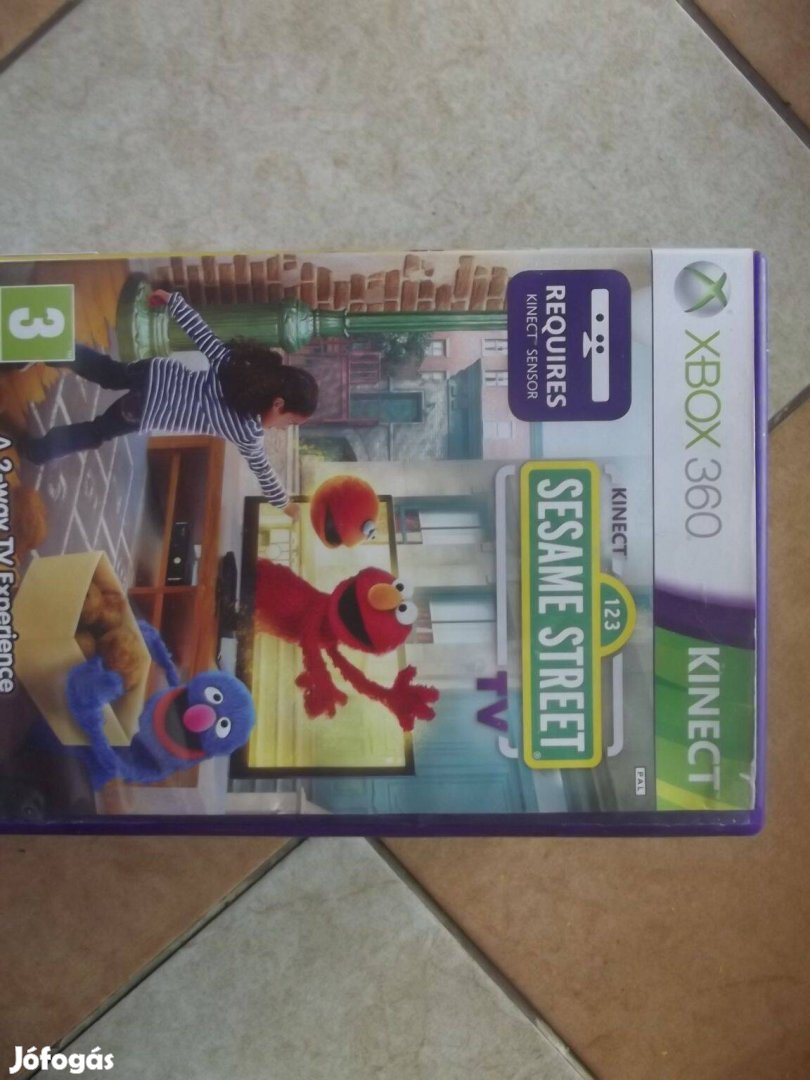 Akció Xbox 360 Eredeti Játék : 91. Kinect Sesame Street