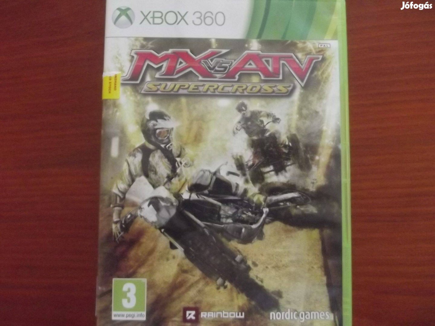 Akció Xbox 360 Eredeti Játék : 94. Mx Vs Atv Super Cross (karcmentes)