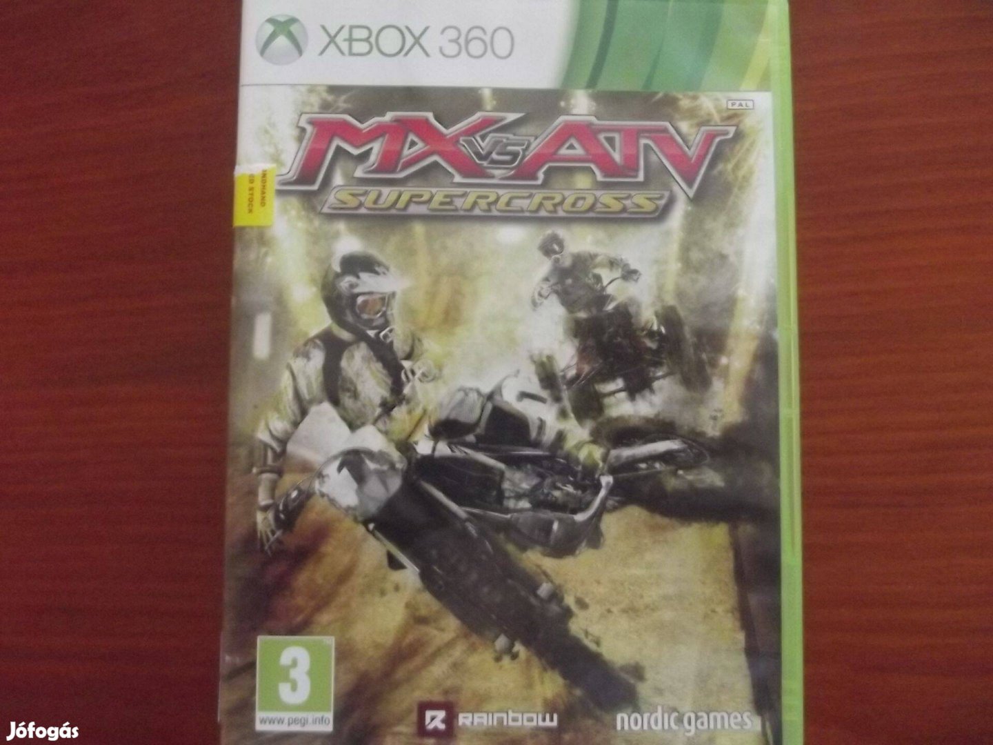 Akció Xbox 360 Eredeti Játék : 94. Mx Vs Atv Super Cross (karcmentes)