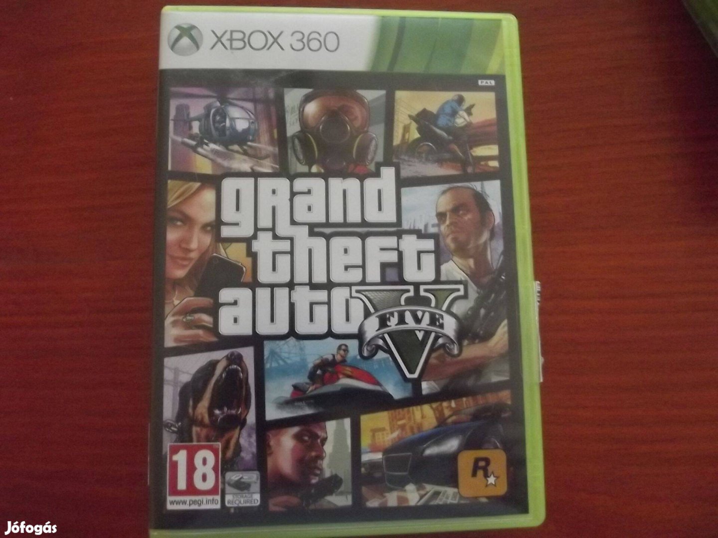 Akció Xbox 360 Eredeti Játék : 99. Grand Theft Auto 5 (karcmentes)