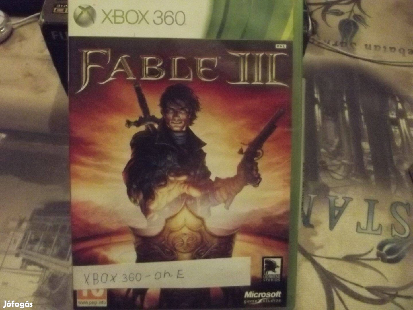 Akció Xbox 360 - One Eredeti Játék : 154. Fable 3 ( Karcmentes) (