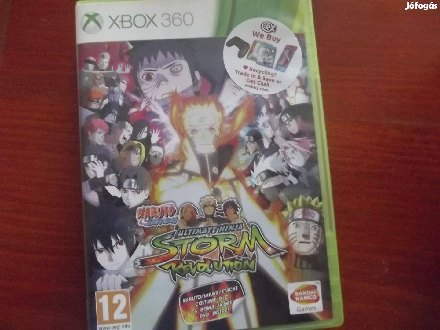 Akció Xbox 360 eredeti Játék : 149. Naruto Shippunden Ultimate Ninja (