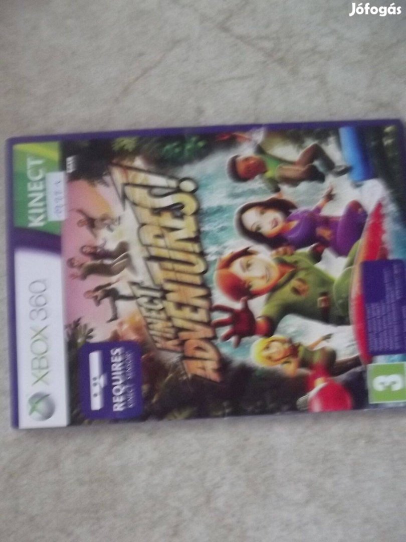 Akció Xbox 360 eredeti Játék : 205. Kinect Adventures ( Karcos )