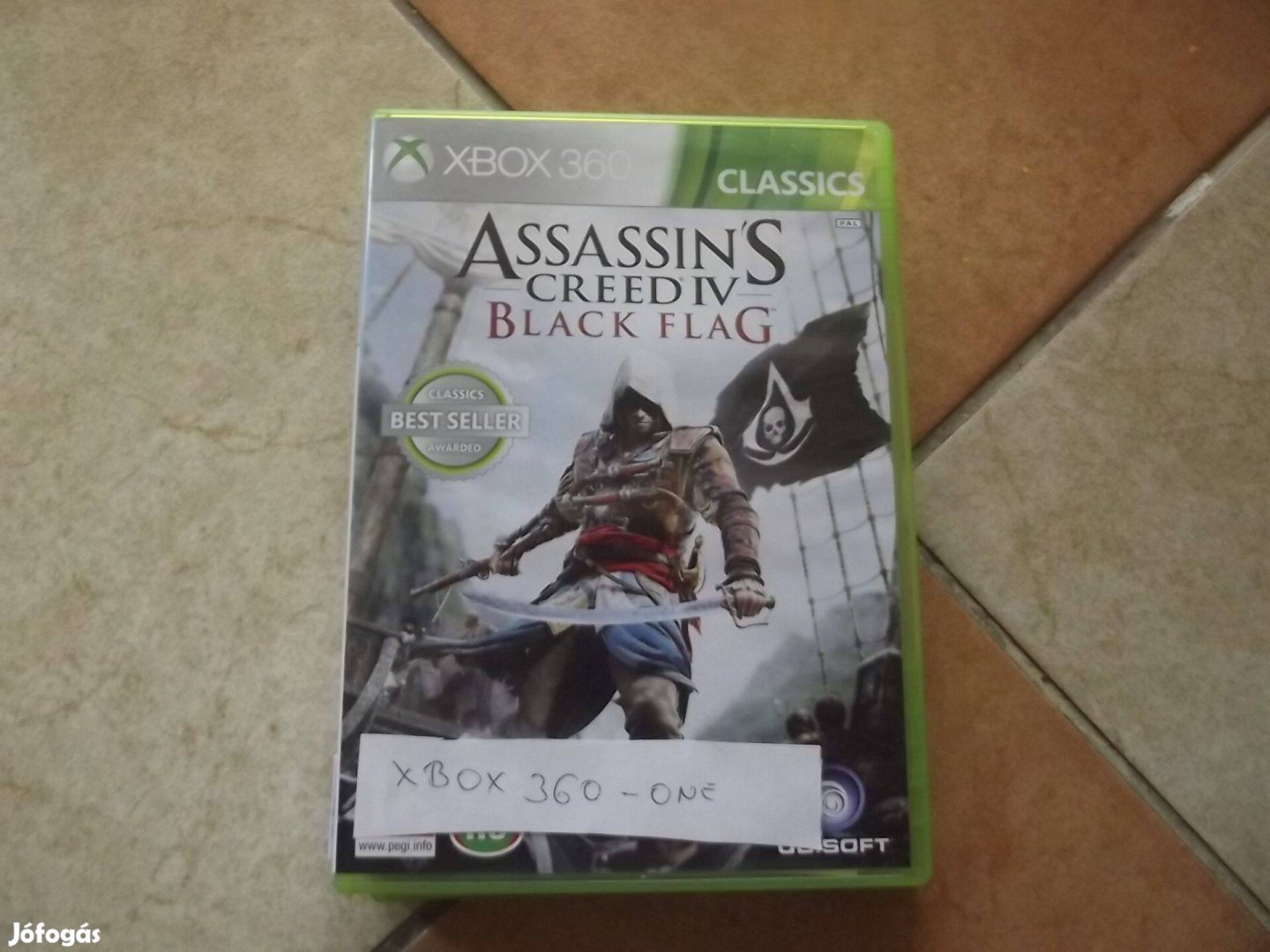 Akció Xbox One-360 Eredeti Játék : 62. Assassins Creed 4. Black Flag