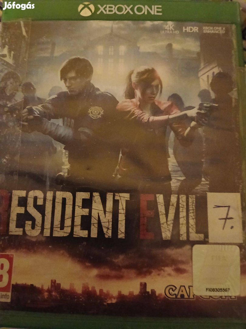Akció Xbox One Eredeti Játék 114. Resident Evil 7 Biohazard