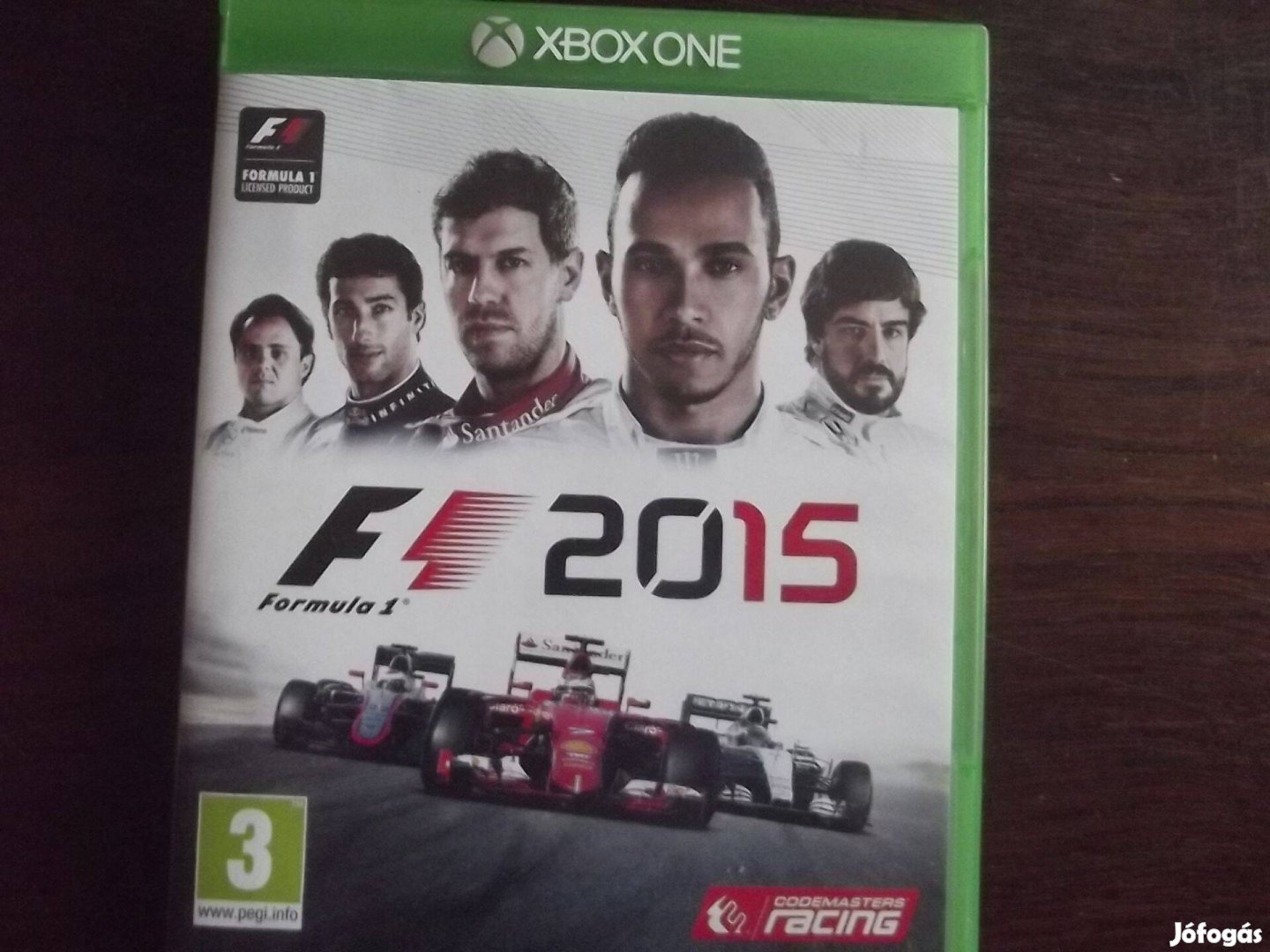 Akció Xbox One Eredeti Játék : 125. F1 2015 ( karcmentes)