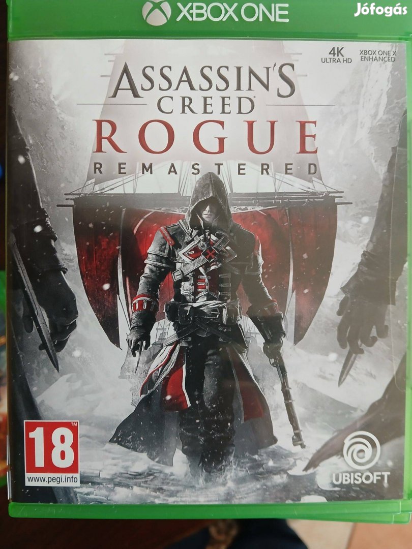 Akció Xbox One Eredeti Játék : 127. Asssassins Creed Rogue Remastered