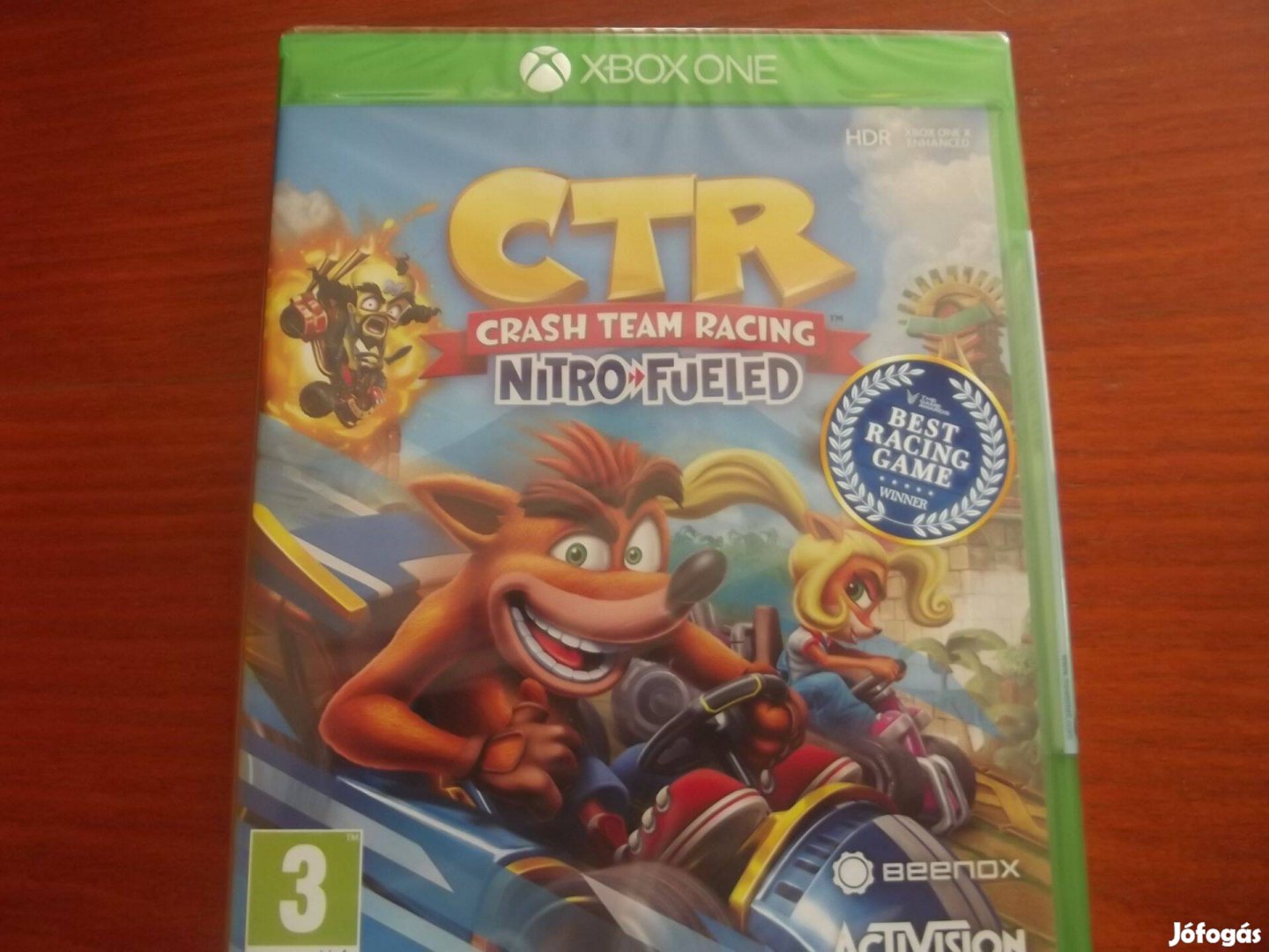 Akció Xbox One Eredeti Játék : 128. Crash Nitro Fueled Új Bontatlan